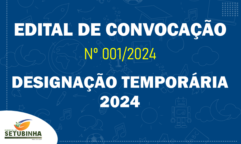 Edital de Convocação 001/2024