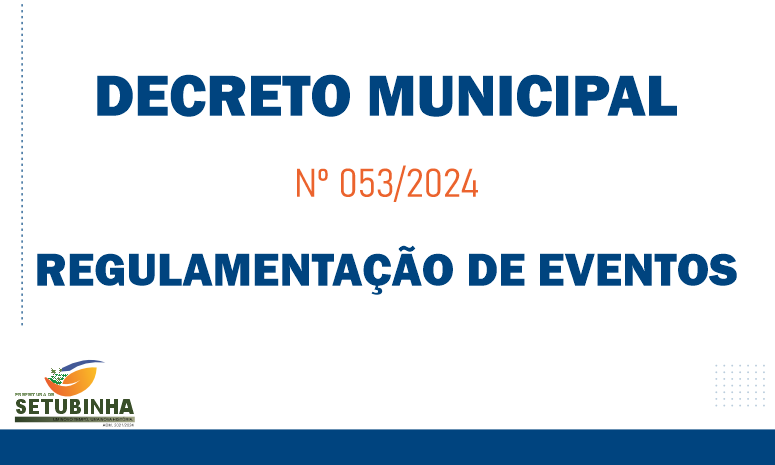 DECRETO MUNICIPAL Nº 053/2024