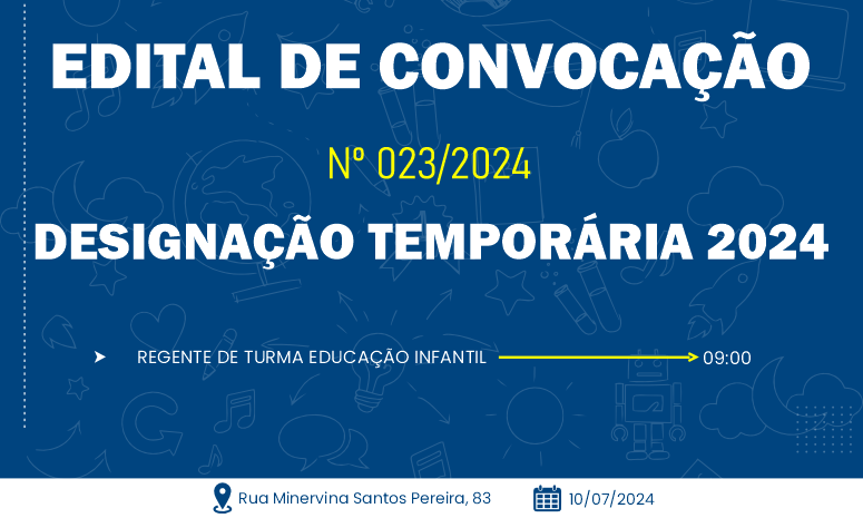 Edital de Convocação 023/2024