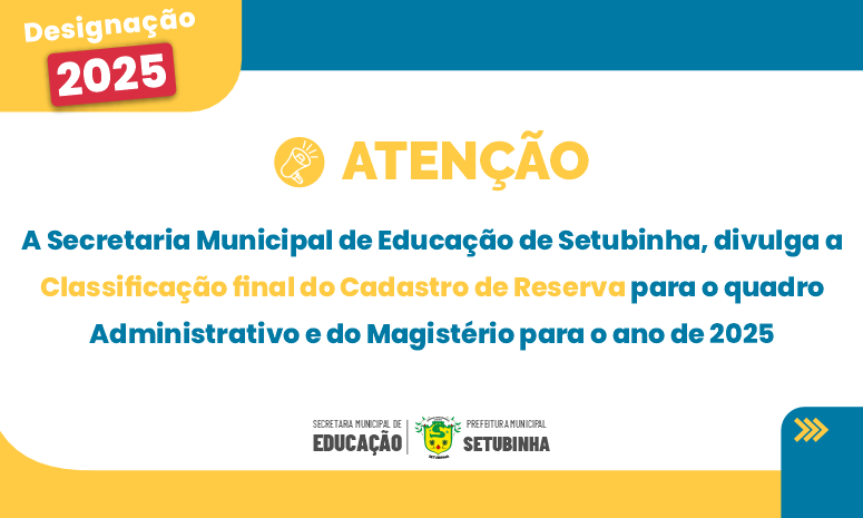 Listagem Final – Cadastro de Reserva 2025