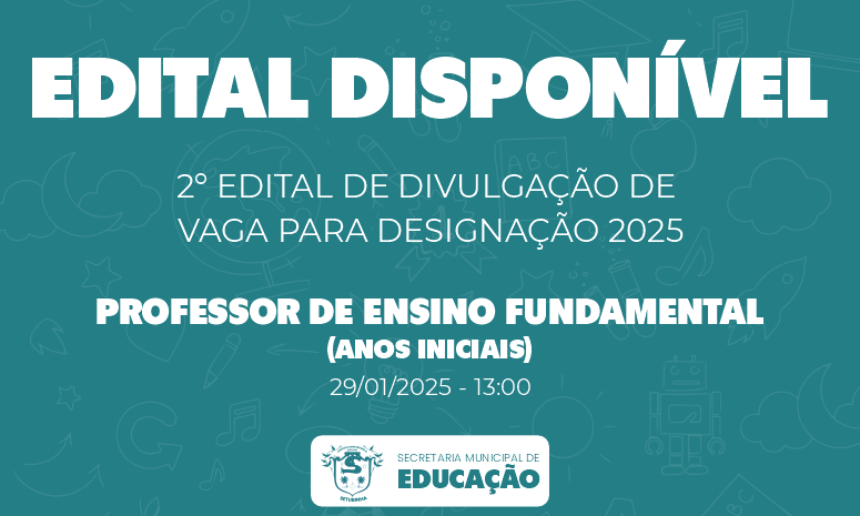 Edital 02 – Divulgação de vaga para contratação