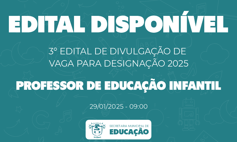 Edital 03 – Divulgação de vaga para contratação
