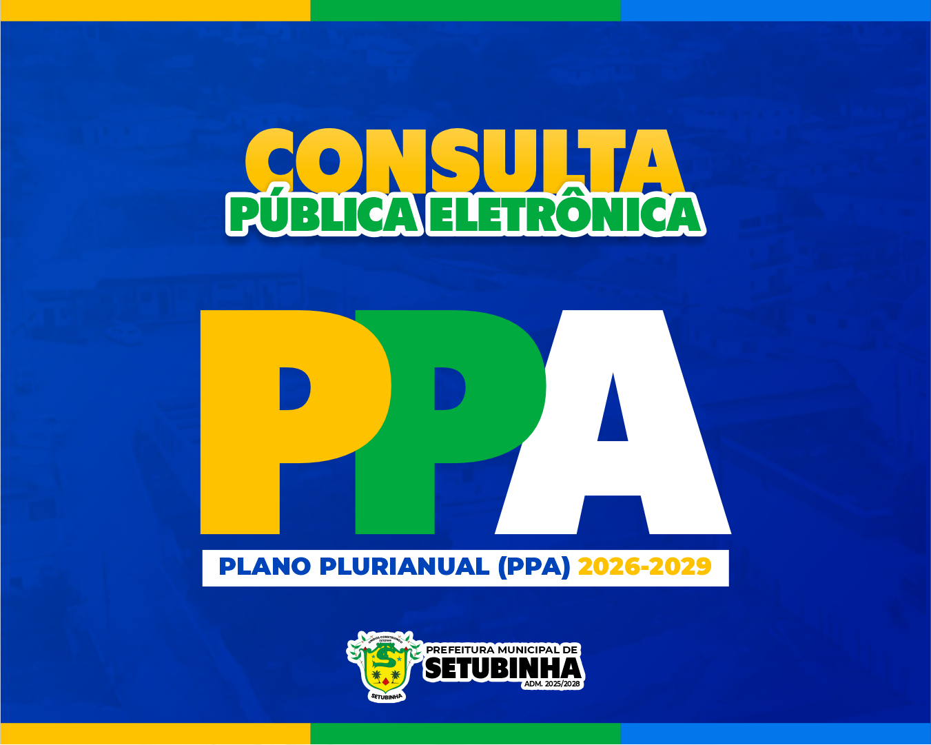 Consulta Pública – PPA 2026–2029